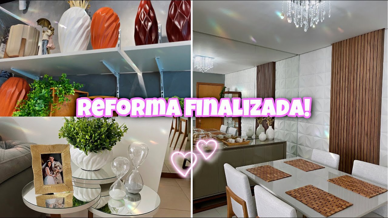 Diário da reforma 💕| MADEIRA RIPADA INSTALADA + PINTAMOS O TETO + ESCOLHENDO MAIS DECORAÇÕES - ep.5