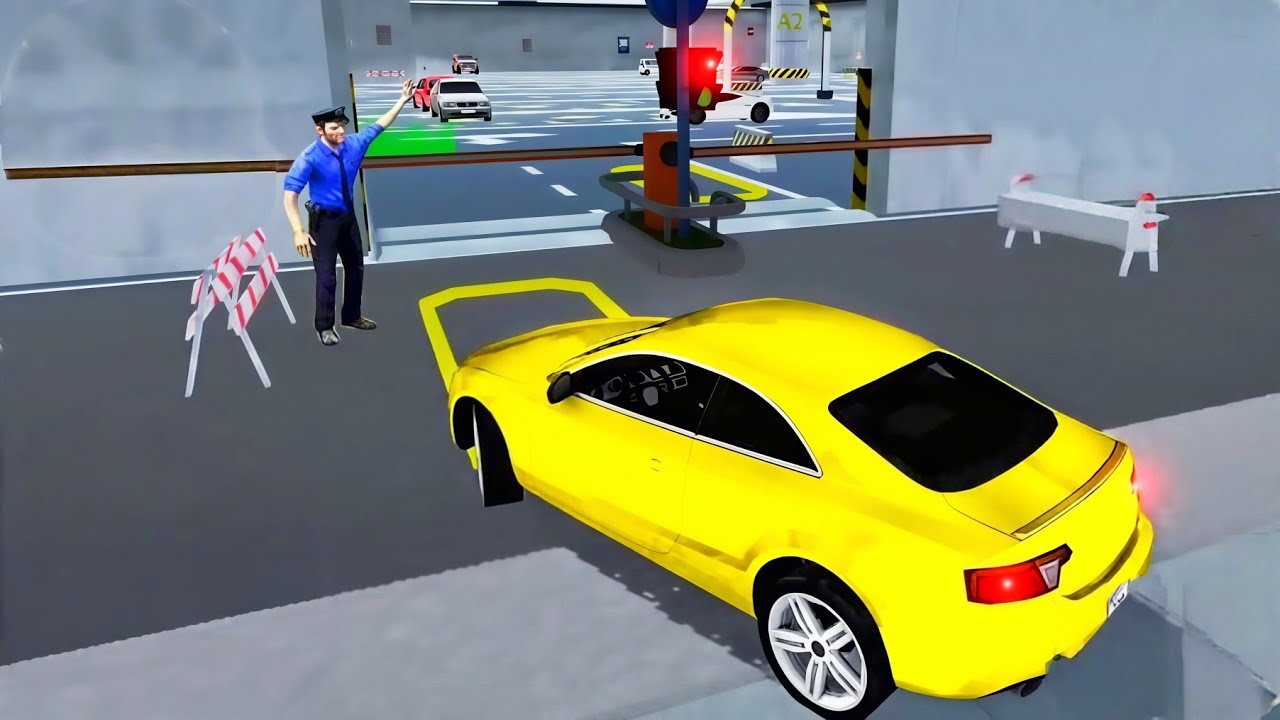 Real Sports Car Driving Simulator 3D - Multi-Storey Cars Parking - Android GamePlay