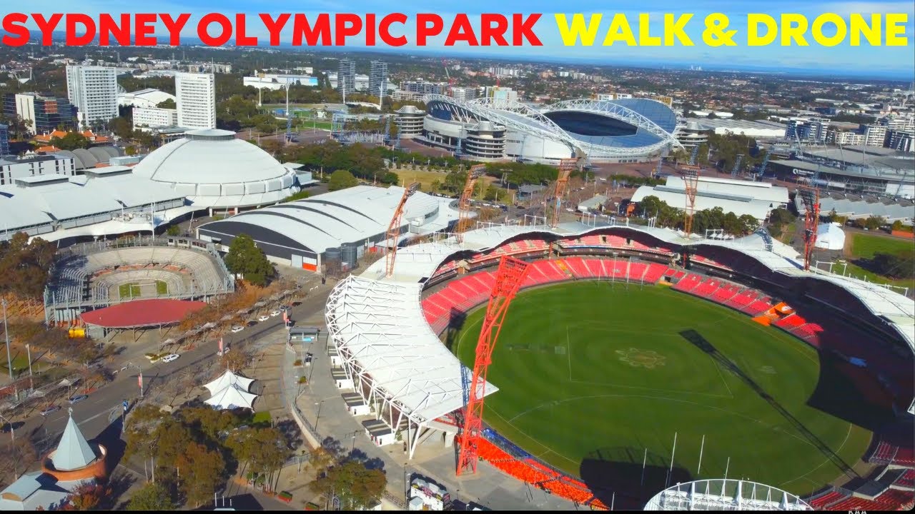 SYDNEY OLYMPIC PARK - WALK & DRONE