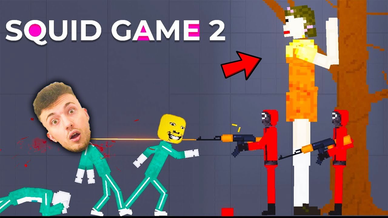 PAPUSA DIN SQUID GAME 2 ARE CRUSH PE TATAL STRICT IN PEOPLE PLAYGROUND! DRACULASS VS SOLDATII!