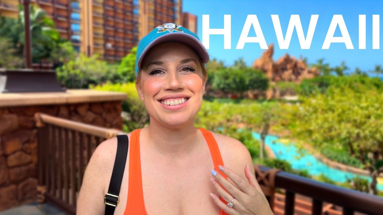 Проживание в отеле Aulani Disney Resort Hawaii | Экскурсия по вилле с 1 спальней и гавайский праз...