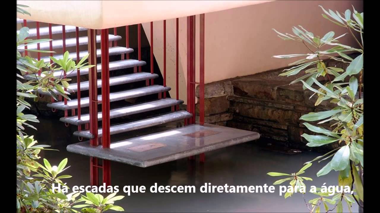 Filme Casa da Cascata de Frank Lloyd Wright
