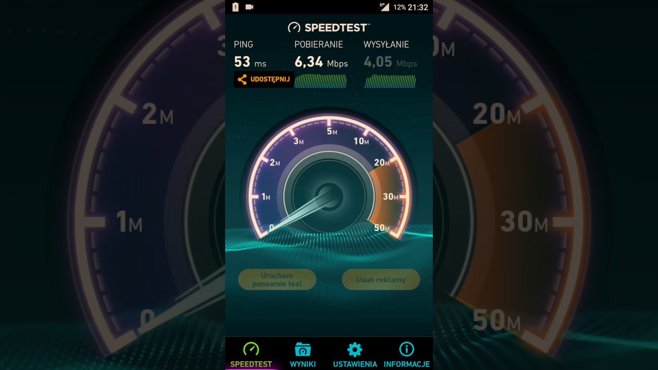 Lepszy internet 3G od LTE Play Piaseczno 21:30