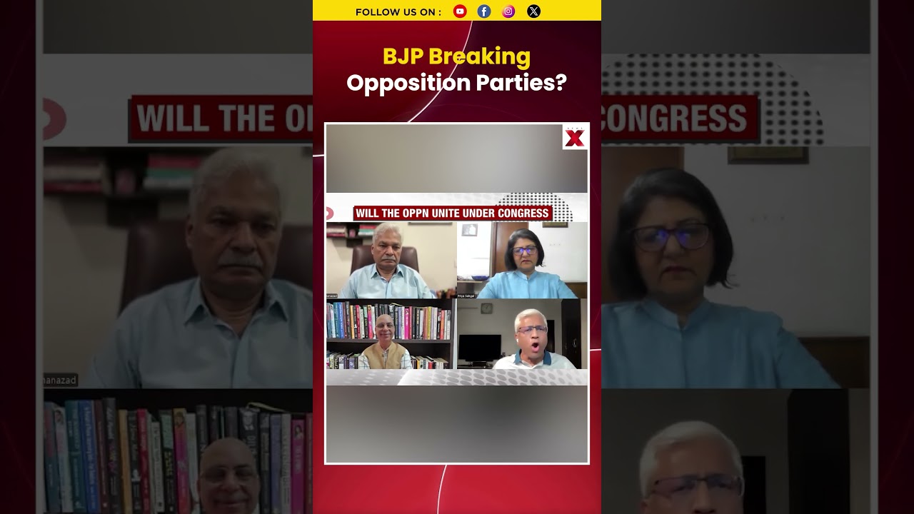 #mustwatch Ashutosh Alleges BJP Is Breaking Opposition Parties Using Pressure Tactics