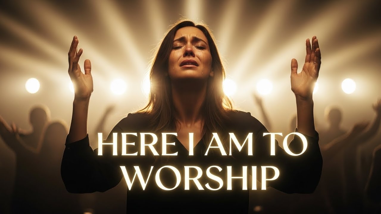 Here I Am To Worship - powerful Worship Song  (Hillsong Worship)