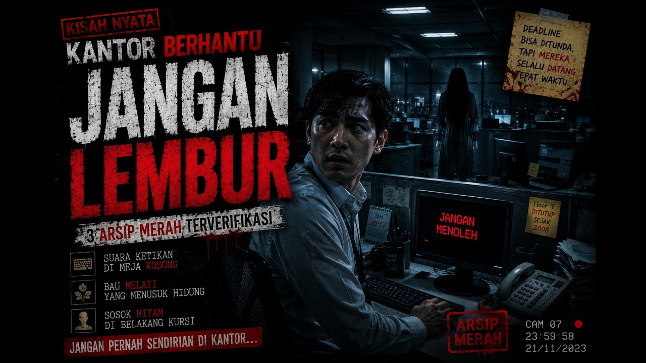 Kisah Nyata Kantor Berhantu Jangan Pernah Lembur