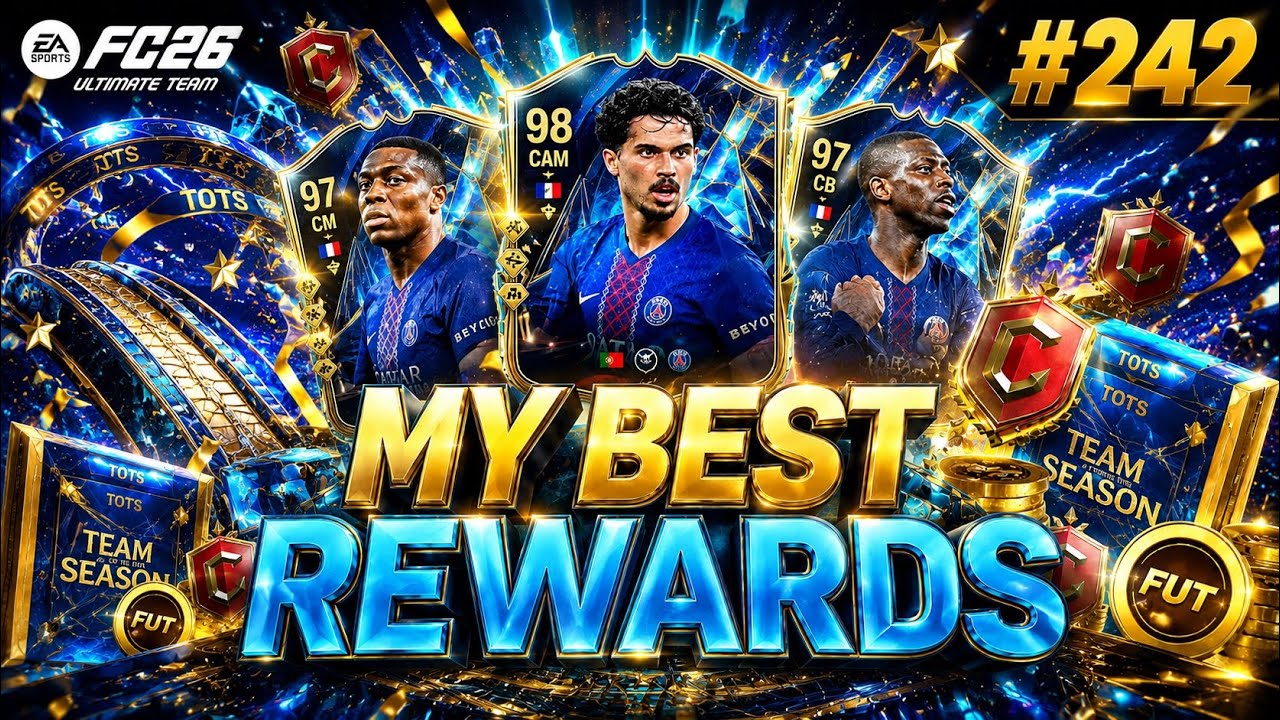 МОИ ЛУЧШИЕ НАГРАДЫ TOTS В FC 26 😱 Чемпионы Лиги 1 TOTS
