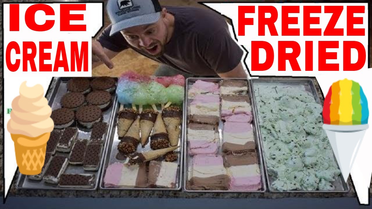 Can You Rehydrate Freeze Dried Astronaut Ice Cream?🍦 #freezedriedicecream