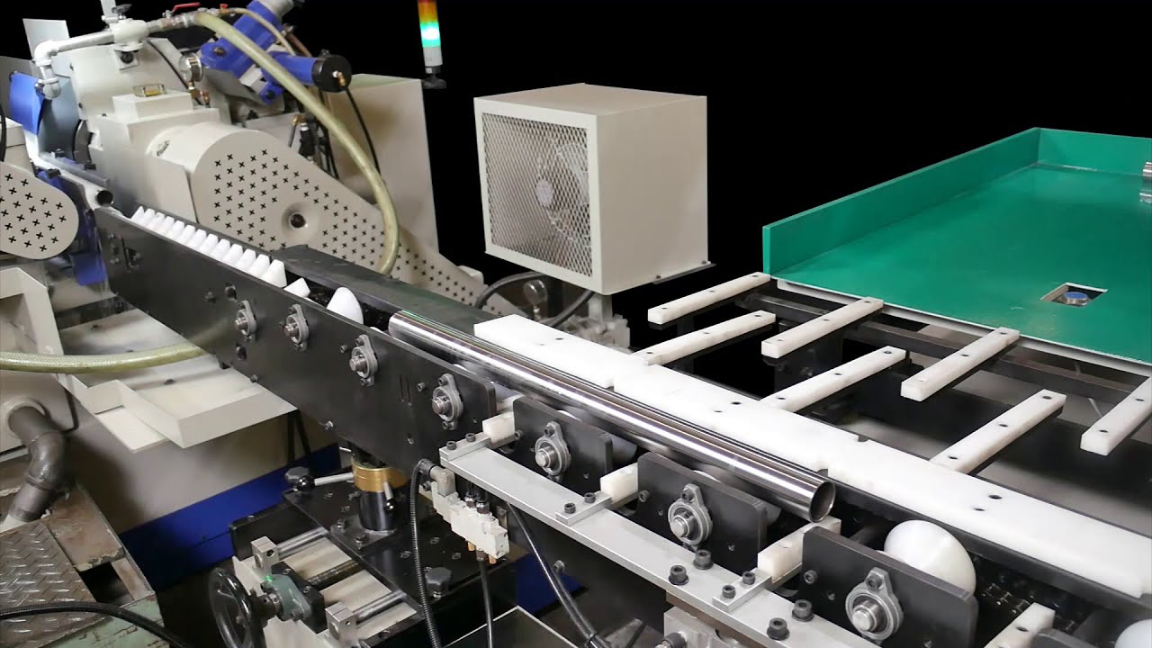 JHC-18S Centerless Grinding + Automatic loading - unloading | JHC-18S 無心磨床搭配高效能自動化送收料