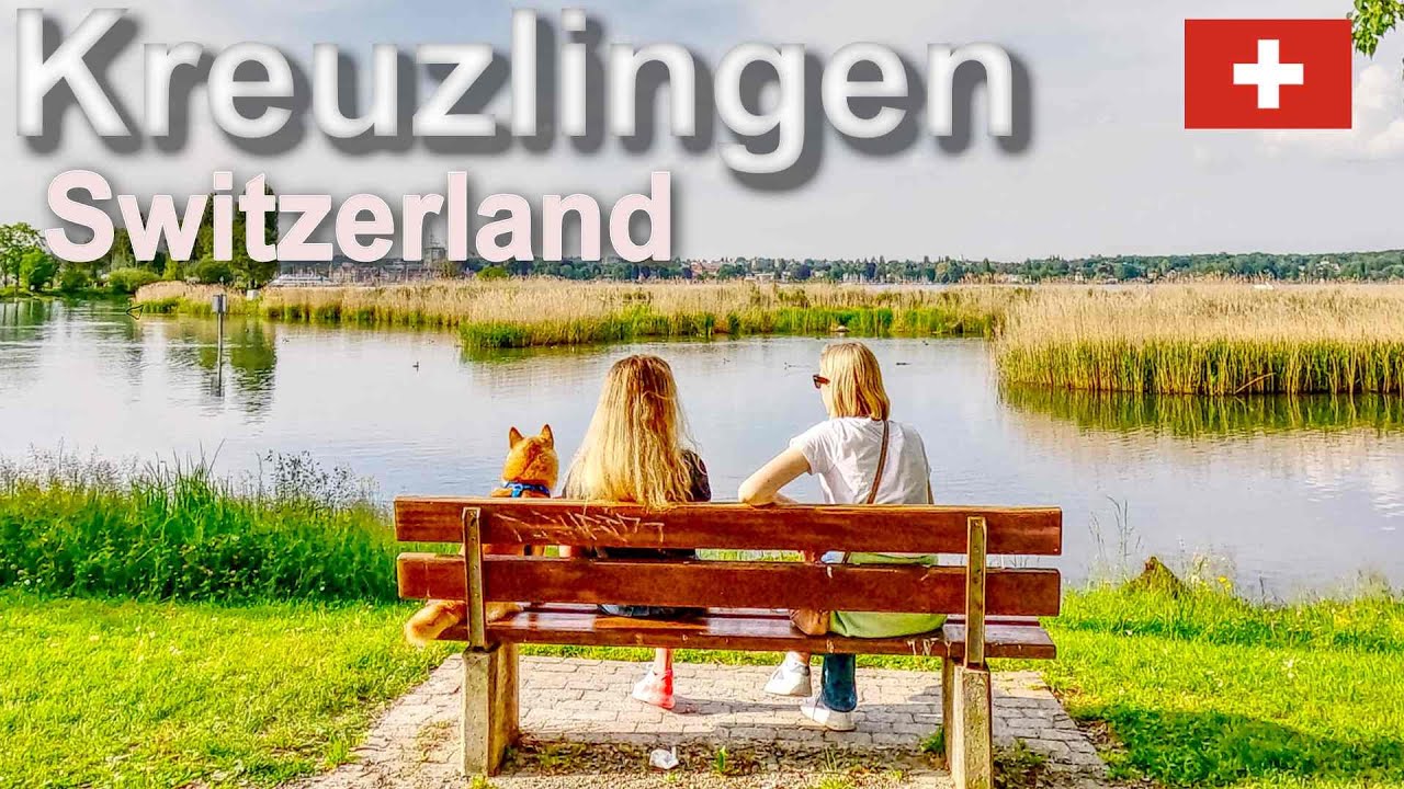 Walk Along The Kreuzlingen Swiss German Border And Take In The Sights Of This Scenic Area.