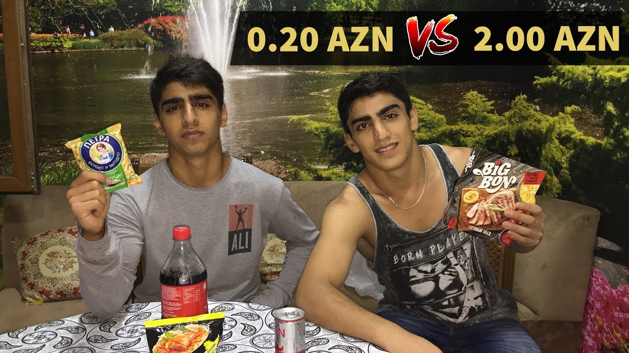 20 Qəpiklik Rolton Və 2 Manatlıq Rolton (ən ucuz və ən bahalı xəmir yeməyi)