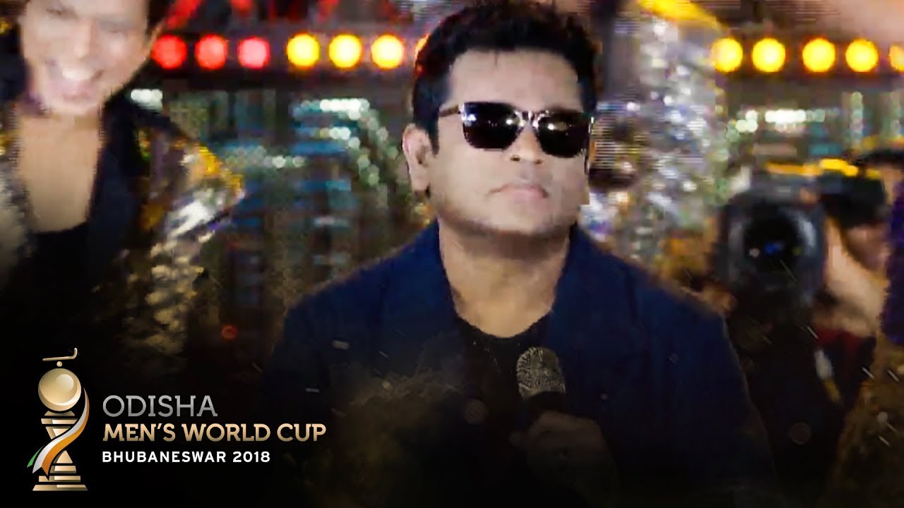 A.R Rahman Performs the Official Song for the Odisha Men's Hockey World Cup Bhubaneswar 2018!