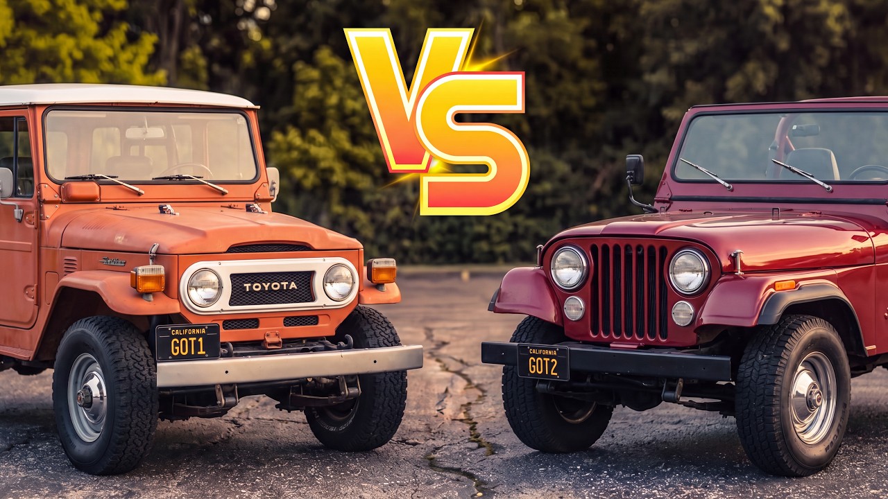 Land Cruiser FJ 40 kontra Jeep CJ-5: kto faktycznie miał rację?