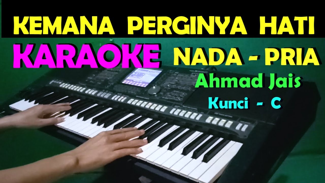 PERGI TANPA RELAKU - KARAOKE NADA COWOK/PRIA