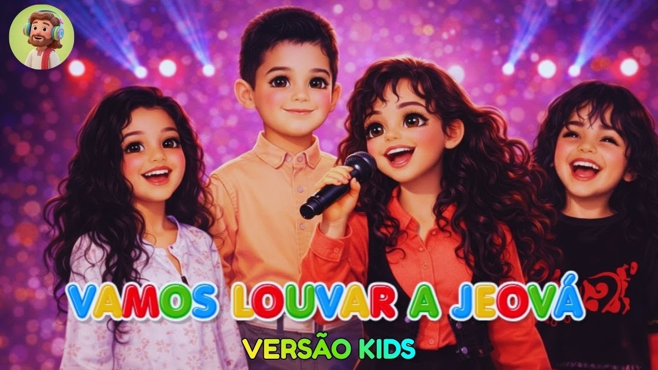 VAMOS LOUVAR A JEOVÁ 🙌🎶 | VERSÃO KIDS | Musical Infantil Cristão#musicalinfantil #KidsCristão