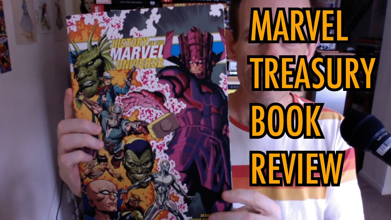 History of the Marvel Universe by Mark Waid Javier Rodriguez Treasury Edition Book Review