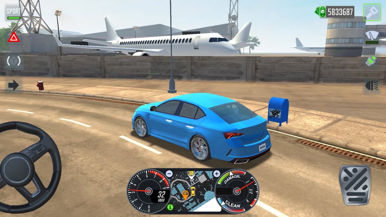 Skoda Octavia Tuned | Miami Heat | Taxi Car Simulator EVO Mobile Gameplay