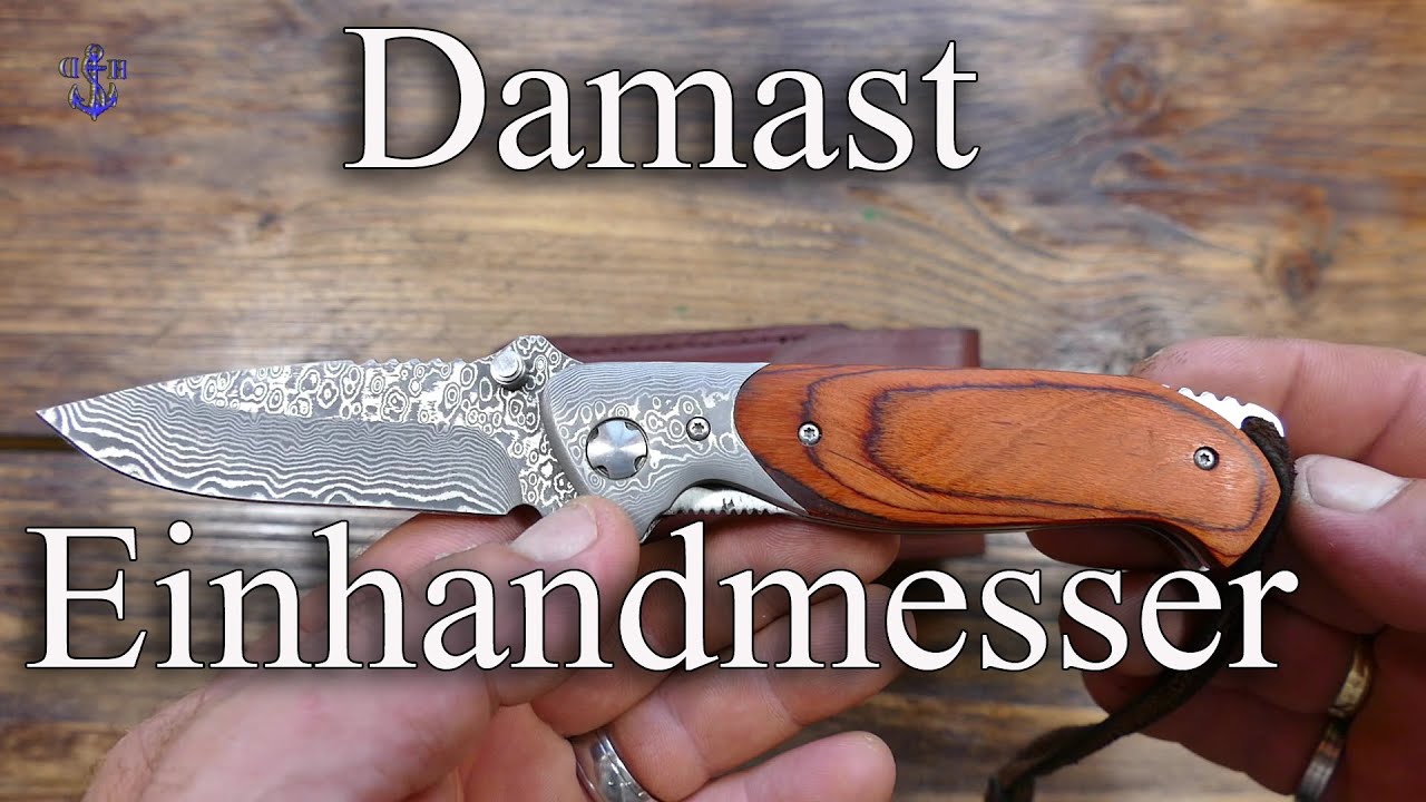 Damast Einhandmesser