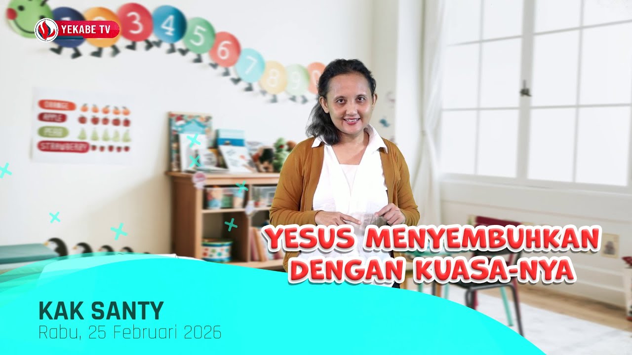KIDDY 1610 - YESUS MENYEMBUHKAN DENGAN KUASA-NYA