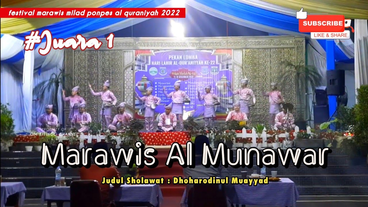 NEW!! MARAWIS AL MUNAWAR || FESTIVAL MARAWIS MILAD PONPES AL QUR'ANIYAH 2022 ( Dhoharodinul Muayad )