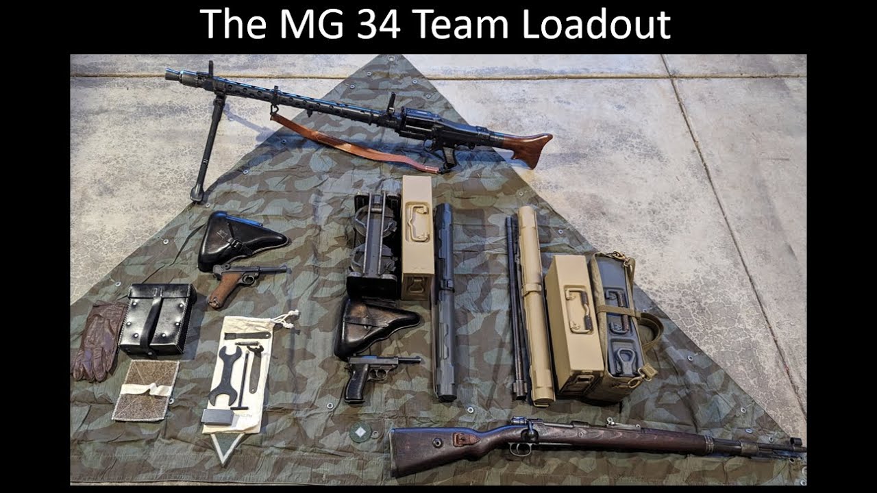 The MG34 Team Loadout