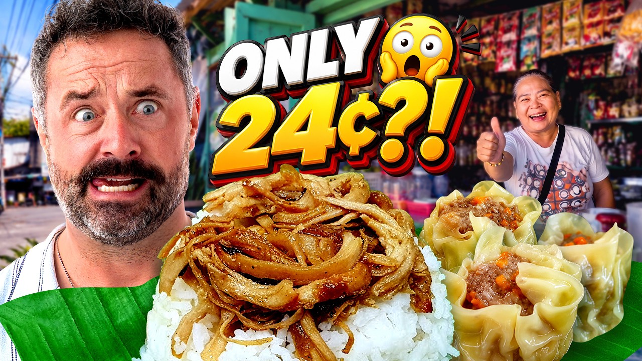 THIS THE CHEAPEST FOOD YOU CAN EAT IN THE PHILIPPINES!