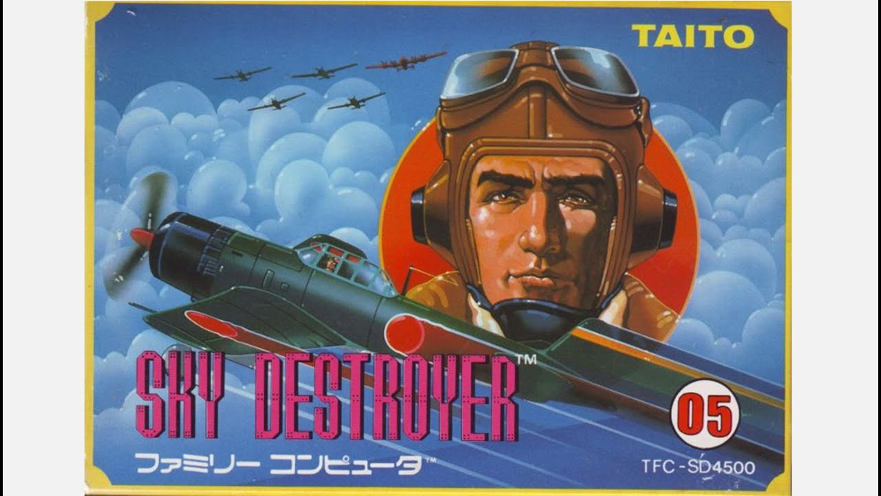 Sky Destroyer (NES прохождение)