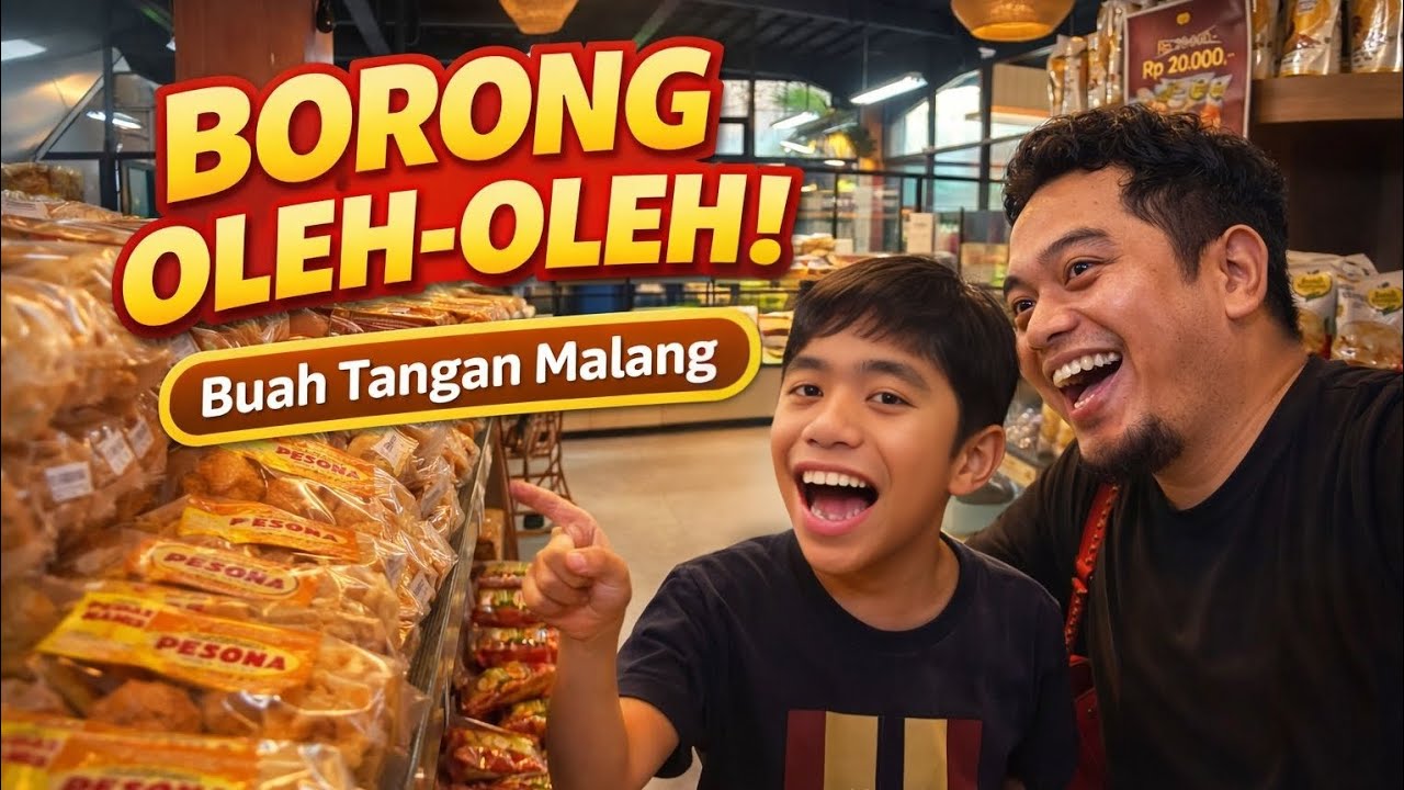 🔥 Borong Oleh-Oleh di Buah Tangan Malang! Sampai Kalap!