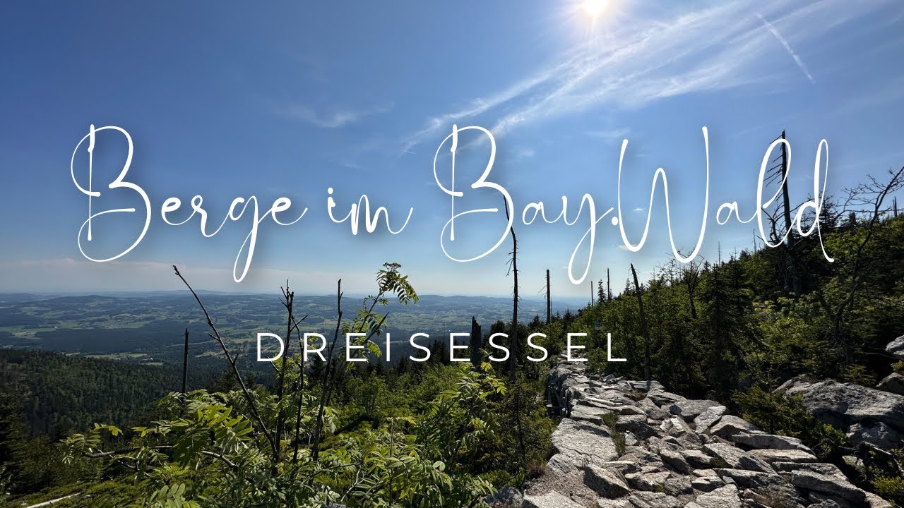 Wandern mit Hund im Bayerischen Wald — Der Dreisessel im Dreiländereck