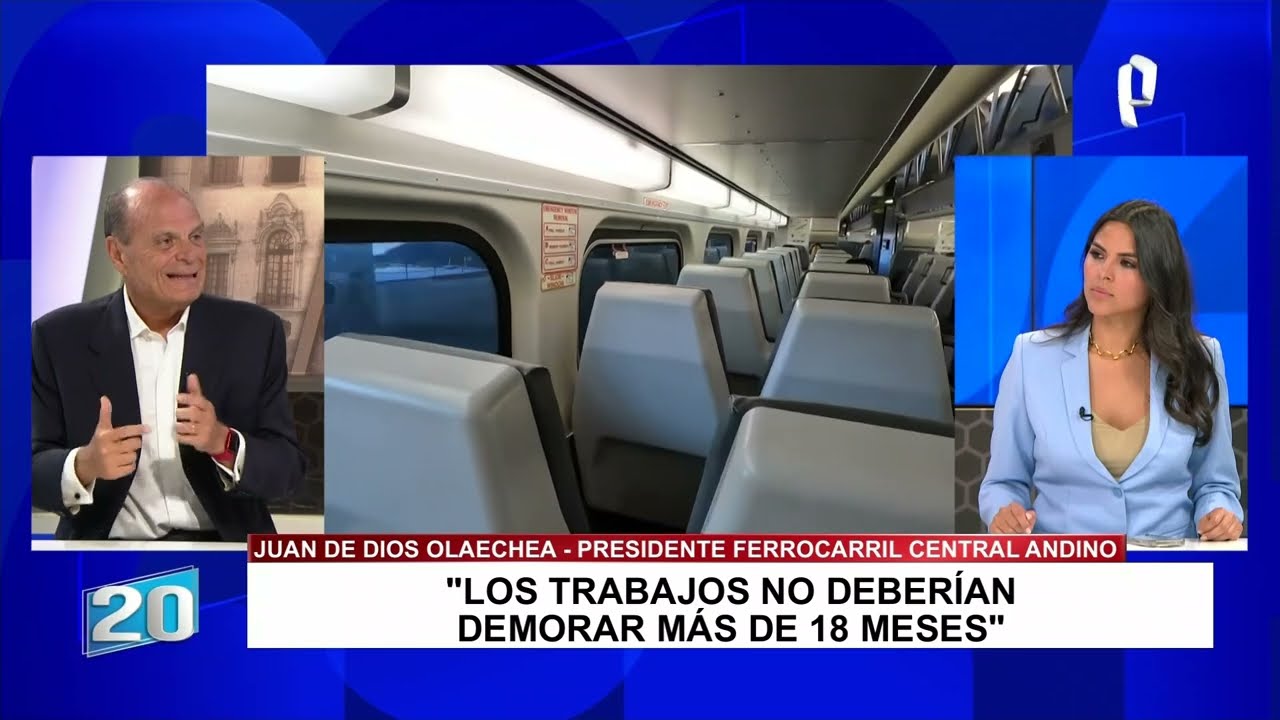 Presidente de Ferrocarril Central Andino sobre donación de trenes a Lima: 