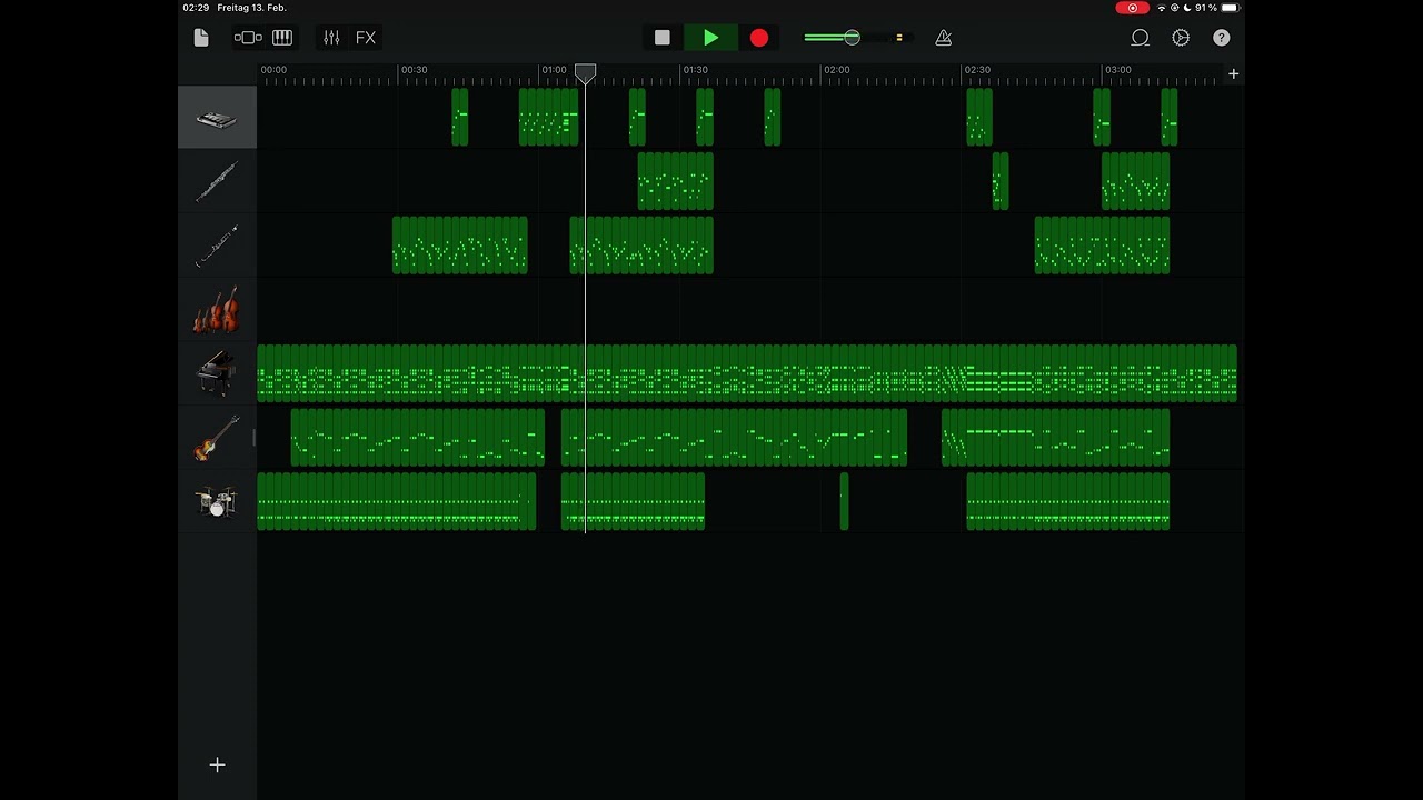Unusual 7th chords mashed together