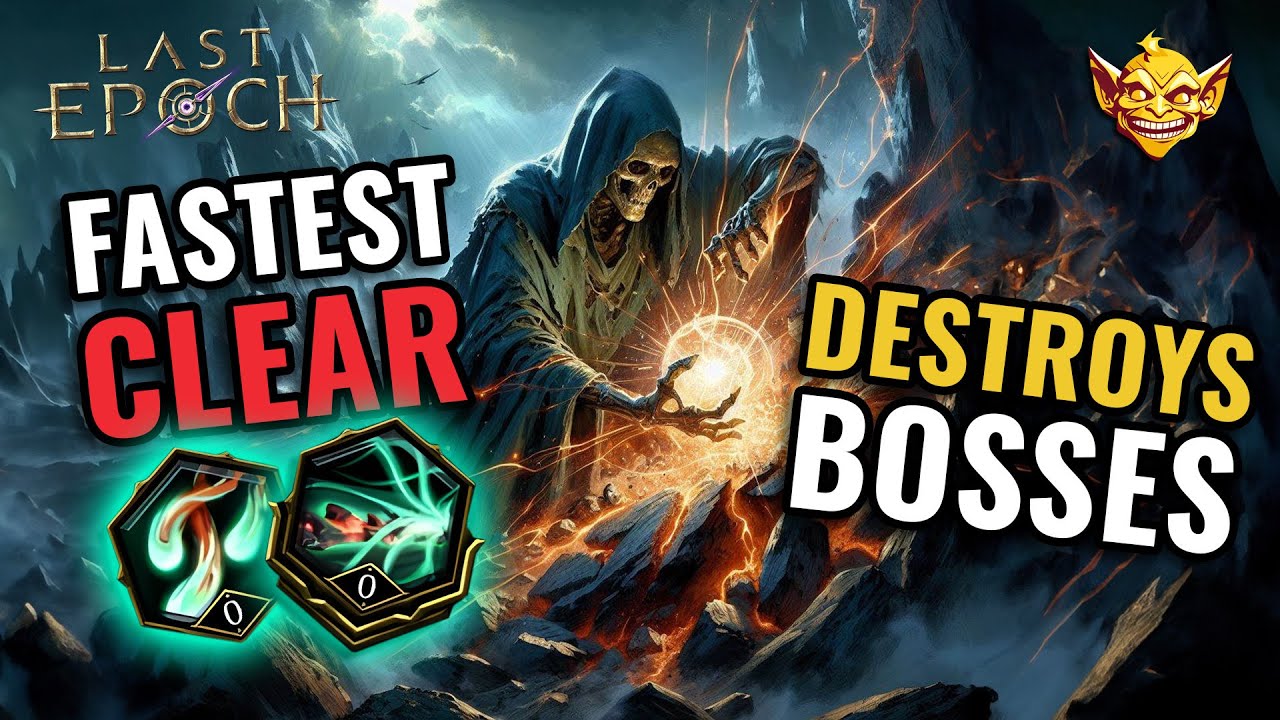 Best Warlock Starter Build | Last Epoch Fissure Chaos Bolt Acolyte Leveling Guide