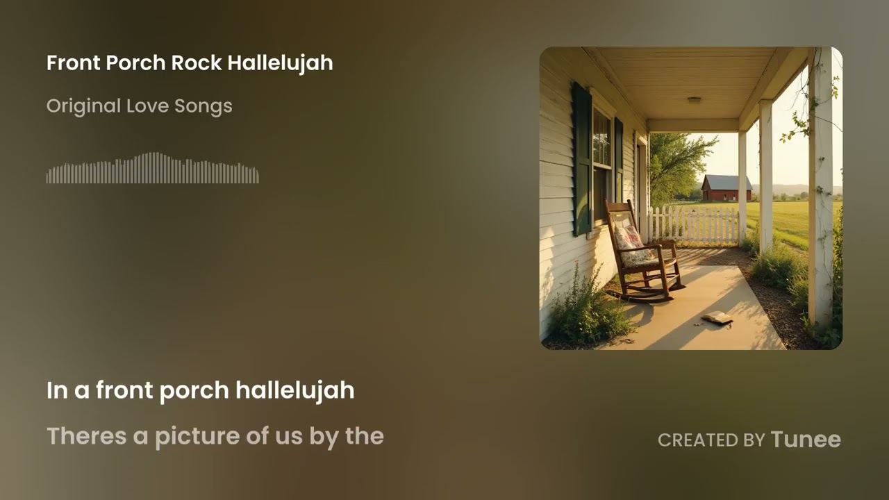 Front Porch Rock Hallelujah