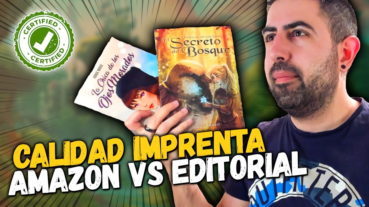 PUBLICAR un LIBRO en AMAZON VS EDITORIAL ✅❌ ¿Quién ofrece mejor calidad de imprenta?