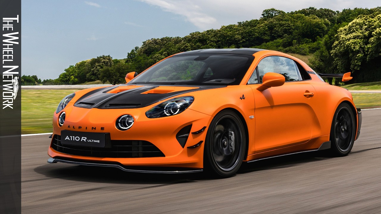 2026 Alpine A110 R Ultime | Matt Solar Orange | Track Driving, Interior, Exterior
