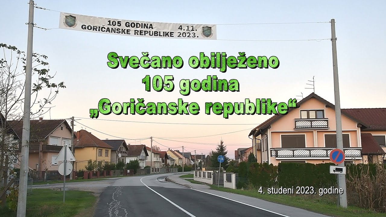Svečano obilježeno 105 godina „Goričanske republike“