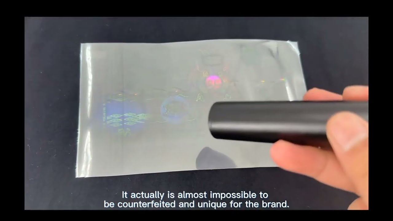 Holographic stickers suitable for Inkjet printers