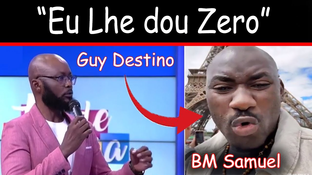 Olhe o que o Músico Guy Destino falou sobre Bm Samuel 😂