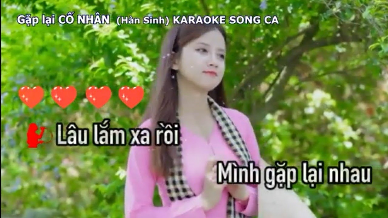Karaoke gặp lại cố nhân song ca best chuẩn lời dễ hát hay 🎤🎤🎤