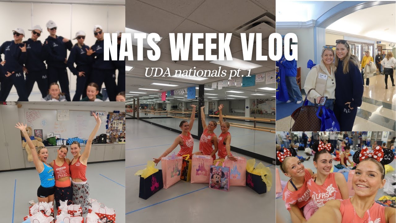 NATIONALS WEEK | UDA VLOG pt. 1