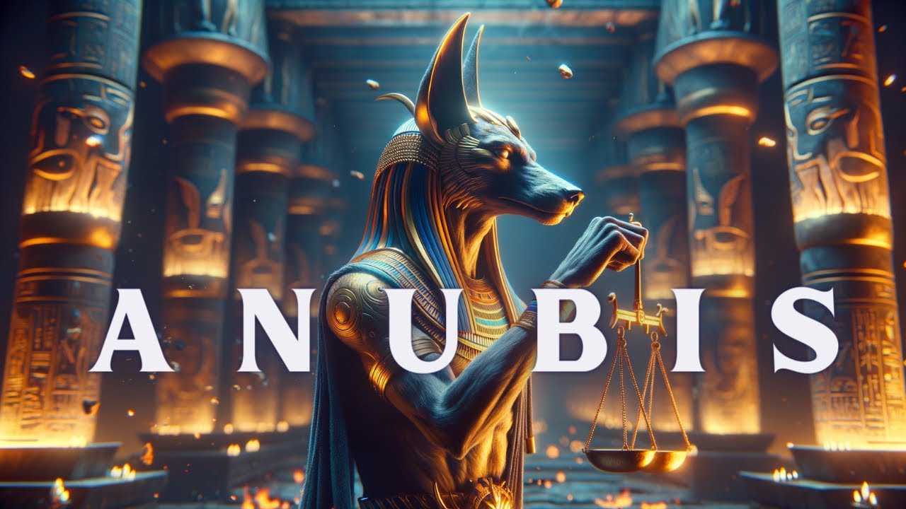 Anubis • The Dark Ancient Egyptian God • Shadow Work Guided Meditation & Egyptian Meditation Music