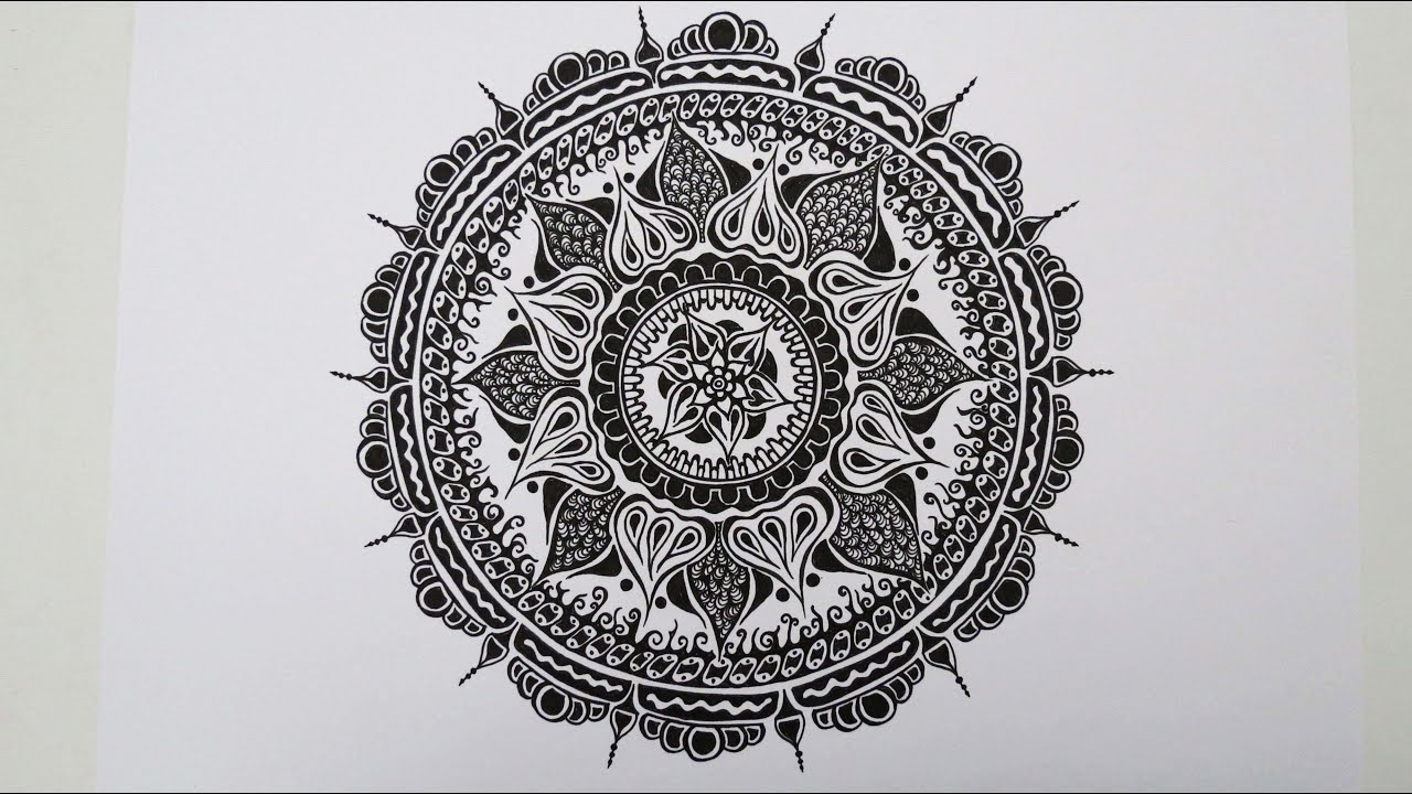 Zentangle Inspired Art #11