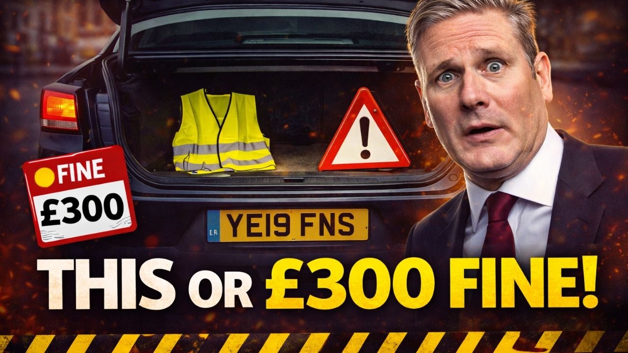 🚨 New UK Driving Rule from February ⚠️ If This Isn’t in Your Car, You Could Be Fined