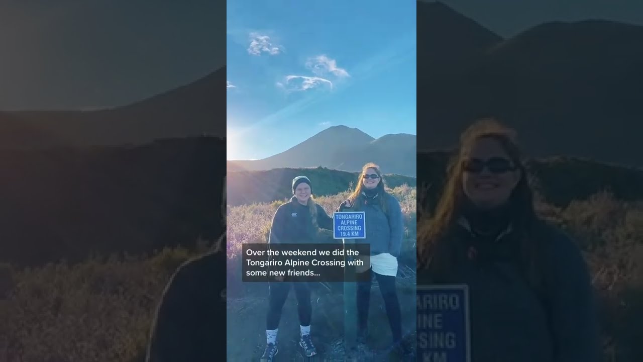 We did the Tongariro Crossing!! New Zealand