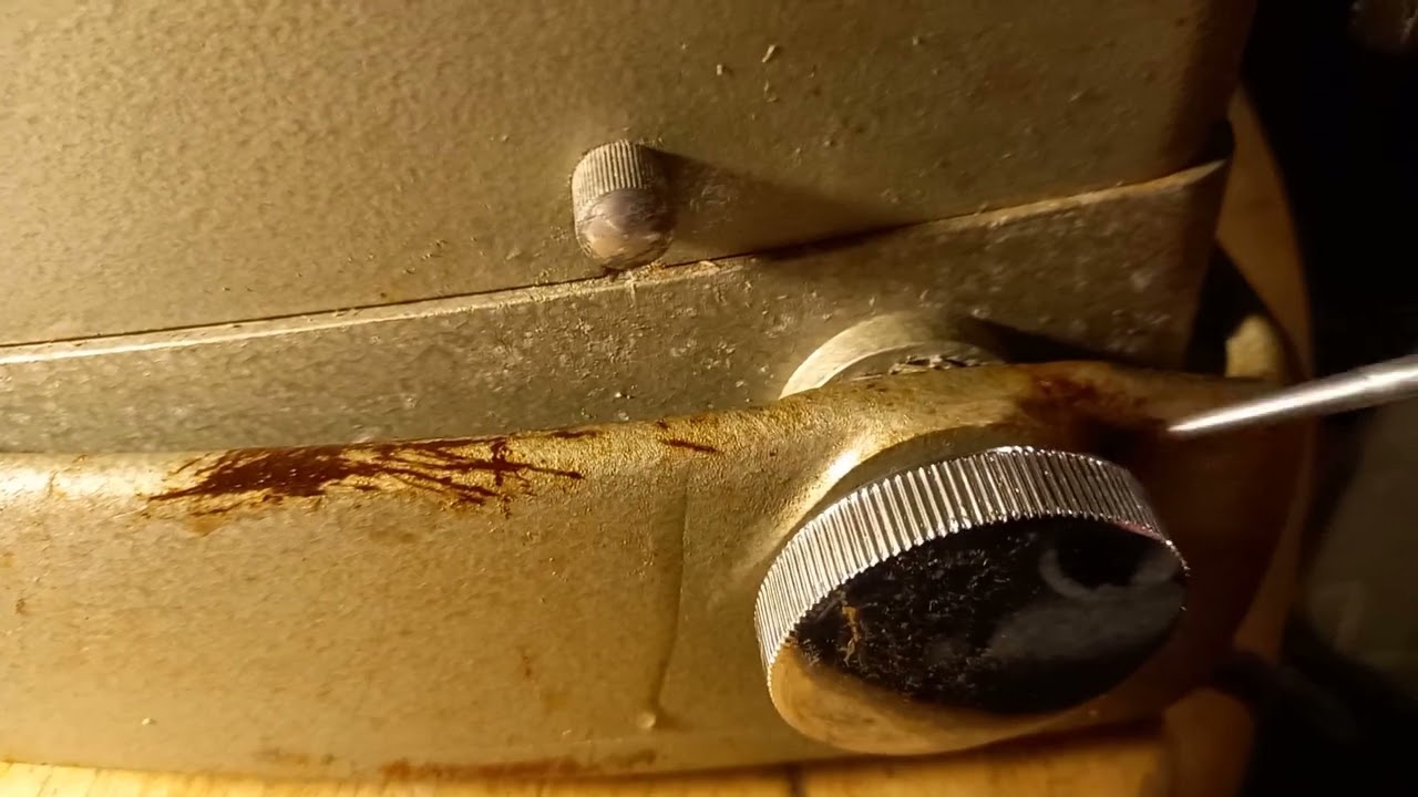 Aldis slide projector clean and test.