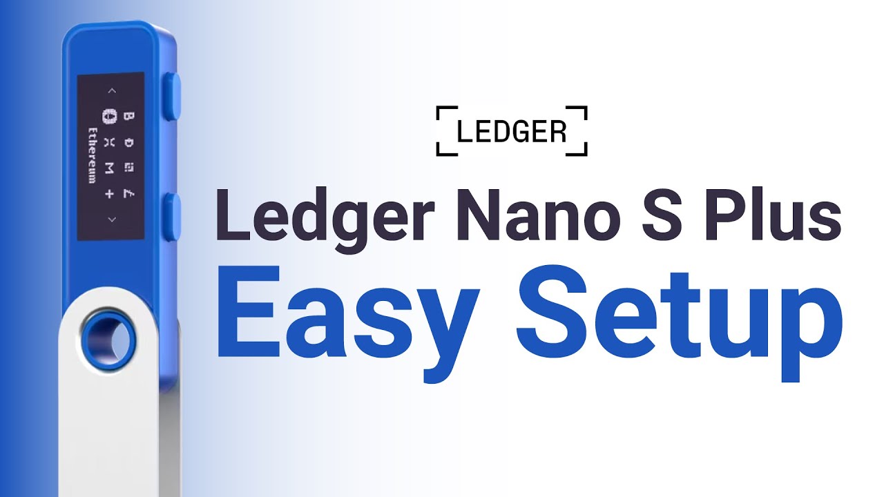 Ledger Nano S Plus Setup Tutorial with New Recovery Phrase