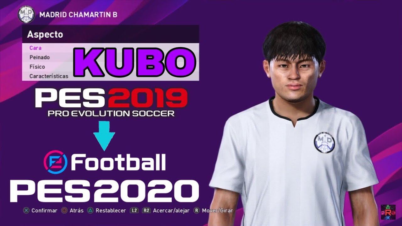 PES 2020 - AS&Iacute; SE VEE &ldquo;TAKE KUBO&rdquo; EN LA VERSI&Oacute;N 2020 (editado del PES 2019)
