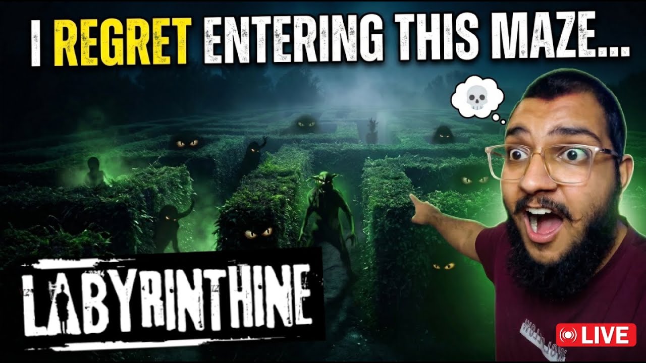 I REGRET ENTERING THIS MAZE... | 30 unique monsters and 19  maze vs 2 YOUTUBERS @saffronsmile99