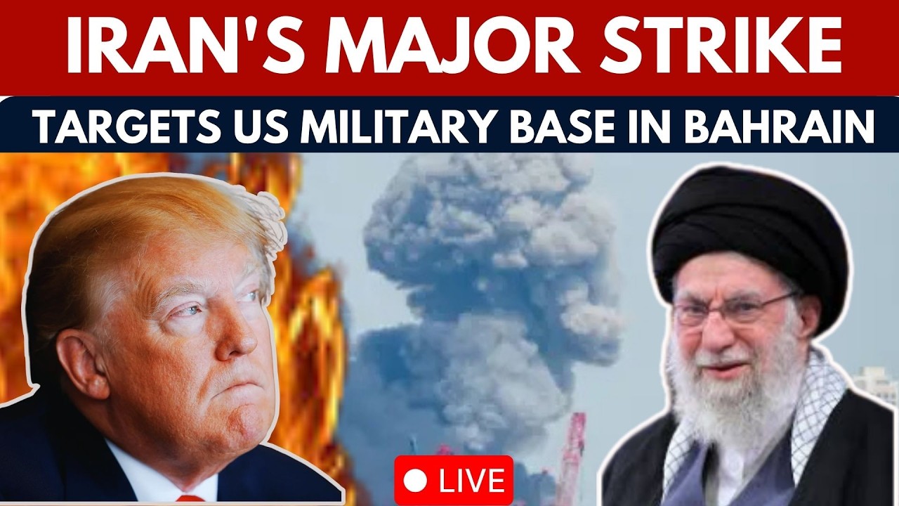LIVE Update: Bahrain rocked by blasts post-Iran attack on US base; Khamenei's Warning.