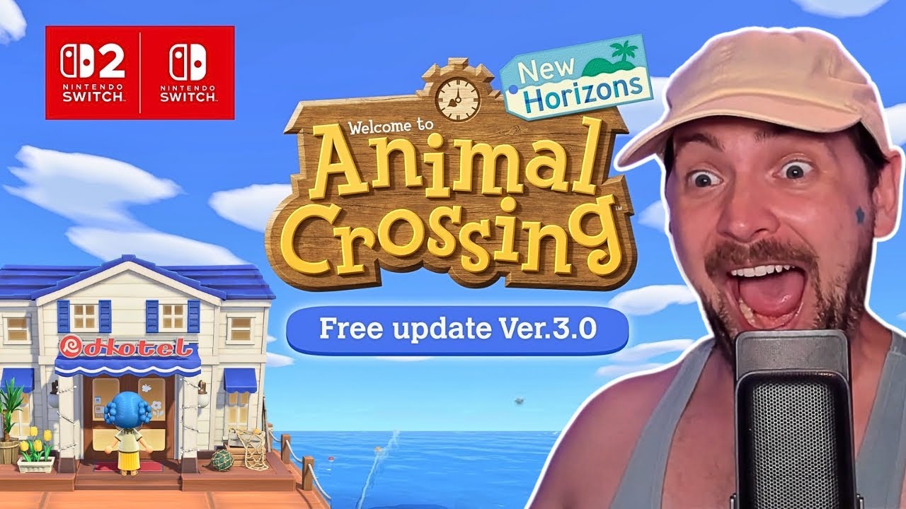 ОБНОВЛЕНИЕ ANIMAL CROSSING?! 🏝️ Издание Switch 2 и БЕСПЛАТНОЕ обновление РЕАКЦИЯ!